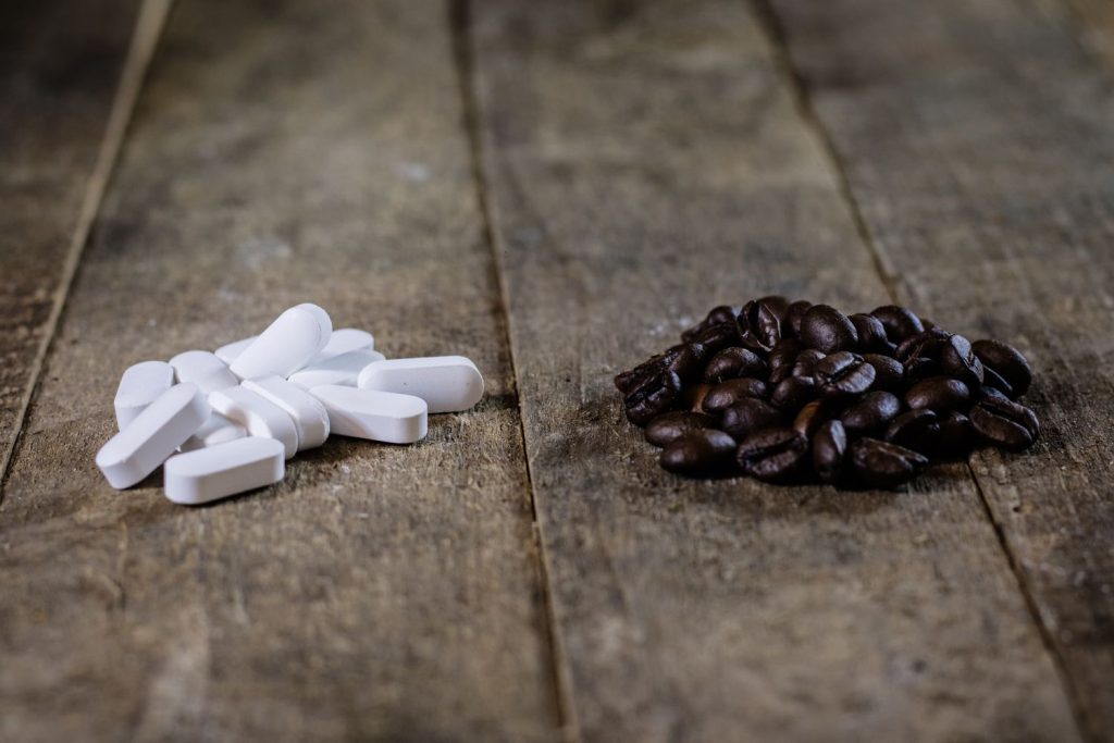 قهوه یا قرص کافئین