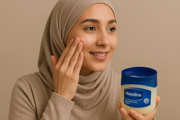 سفید شدن پوست با وازلین