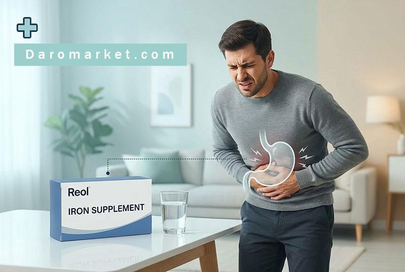 تهوع بعد از مصرف آهن