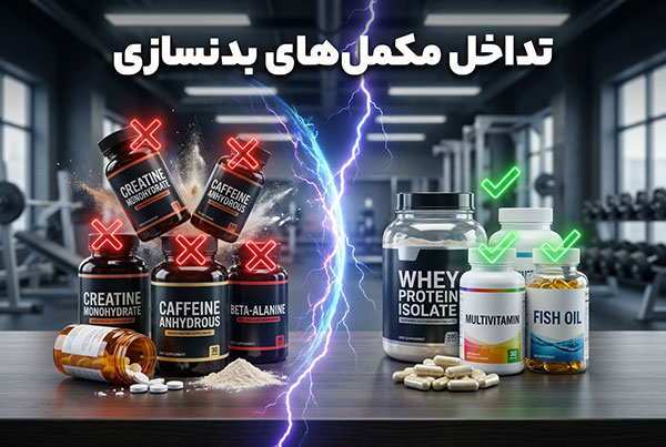 تداخل مکمل های ورزشی