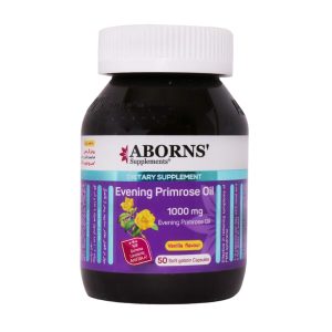 کپسول روغن گل مغربی (1000 میلی گرم) ابورنز (50 عددی)